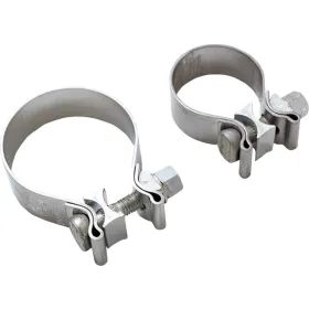 VANCE & HINES Slip-On Muffler Clamps 2pc. 44.45mm-63.50mm. Harley Davidson FLH / FLHFB / FLHT / FLHTK / FLHXSE / FLTRX / FLTRXS 1750-1923 17-24