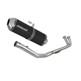 Yamaha XP 530 T-MAX 2012-2016 Full Exhaust System OVR BLACK + dB killer