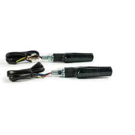 PARTS UNLIMITED LED Universal Smoked Turn Signals 2pcs