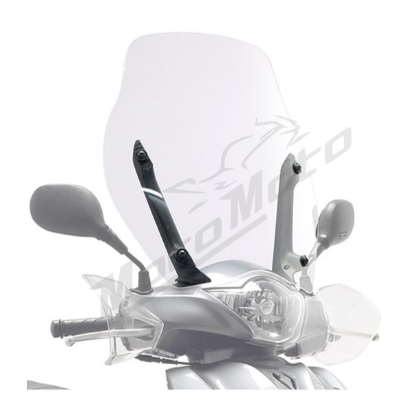 KAPPA Priekinis stiklas skaidrus 53x50cm Honda SH 125-150I 12-16