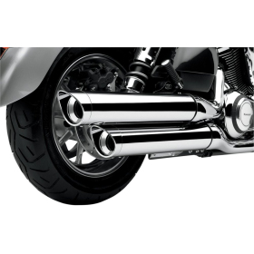 COBRA Scalloped Tip Slip-On Mufflers Kawasaki VN 1700cc 09-13