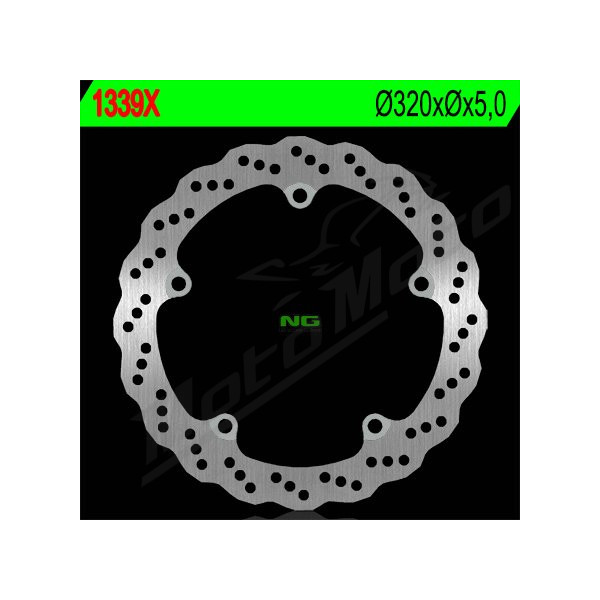 NG Front Fixed Brake Disc 320X5mm BMW C / CE 12-25