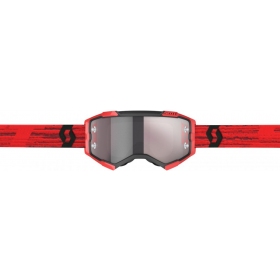 Off Road Scott Fury Chrome Red/ Black Goggles