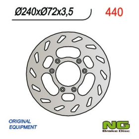 NG Front Fixed Brake Disc 240x72x3.5mm Beta RR 50cc 99-03