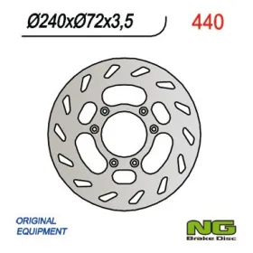 NG Front Fixed Brake Disc 240x72x3.5mm Beta RR 50cc 99-03