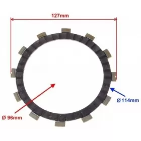 Friction disc CPI QM125-2D 125cc 4T 1pc