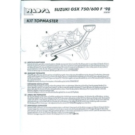 TOP CASE HOLDER SUZUKI GSX 600-750cc F 1998-2004