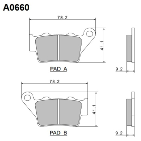 Nissin Brake Pads Aprilia / BMW / Ducati / Husqvarna / KTM / Suzuki / Yamaha 125-1200cc 99-21