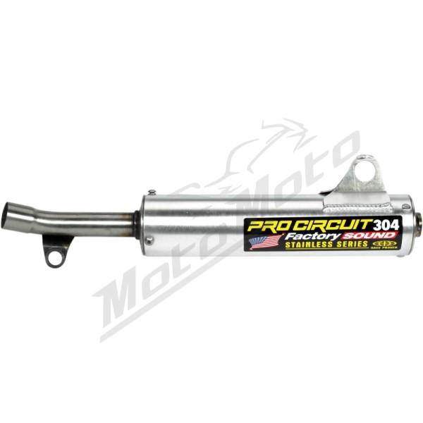 PRO CIRCUIT 304 Silencer Stainless Steel/Aluminum Yamaha WR / YZ 250 91-97