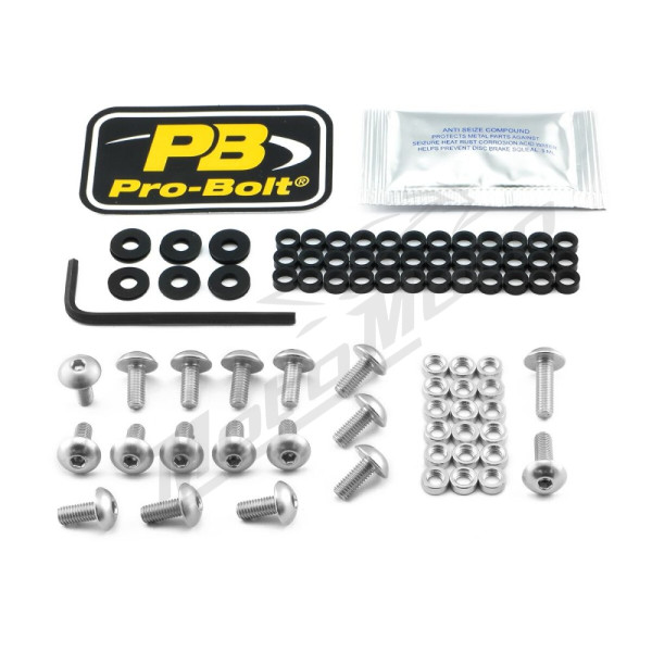 PRO BOLT Aluminium Fairing Bolt Kit for KTM Adventure 1190cc 13-16