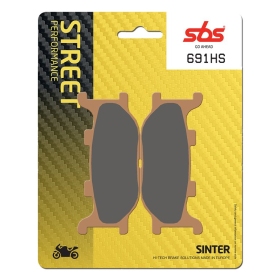 Sbs Brakepads Sintered Yamaha FZ / MT / TDR / XJ / XV / XVS 125-1300cc 93-16