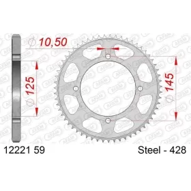 AFAM Steel Standard Rear Sprocket 428 59 teeth