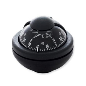 Riviera compass BC2 61x65mm Black