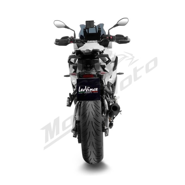LEOVINCE LV-10 Full Black Slip-On Muffler BMW S 1000 XR 21-23