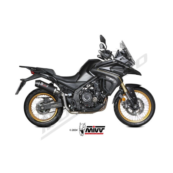 MIVV Slip-On Silencer Oval VOGE DSX 525 23-25