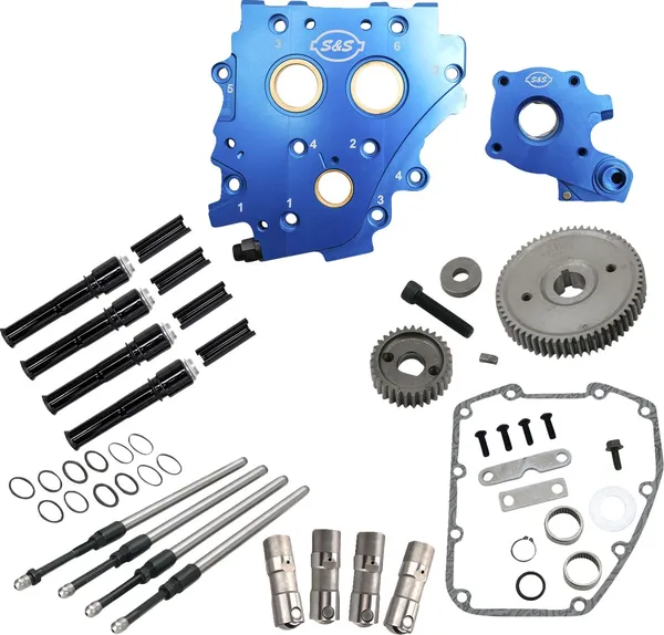 S&S CYCLE Cam Chest Kit without Cams for Gear Drive Twin Cam Harley Davidson FLD / FLHR / FLHRC 1450-1800cc 06-17