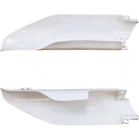 POLISPORT Fork Guard Covers White SUZUKI RM / RM-Z 125-450cc 2007-2026