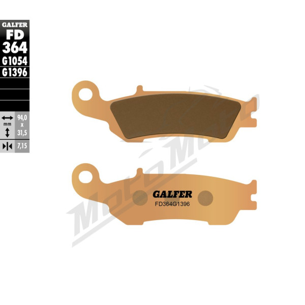 GALFER Brake discs and pads set Yamaha / Fantic 125-450 2018>