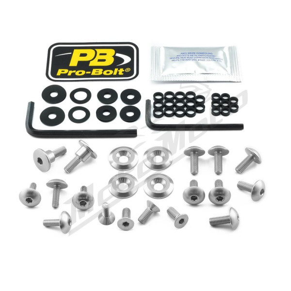PRO BOLT Aluminium Fairing Bolt Kit for Suzuki GSX-S 1000cc 15-20