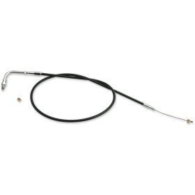 S&S CYCLE Black Vinyl Throttle/Idle Cable Harley Davidson FLH / FLHC / FLHR / FLHS 1340cc 81-95