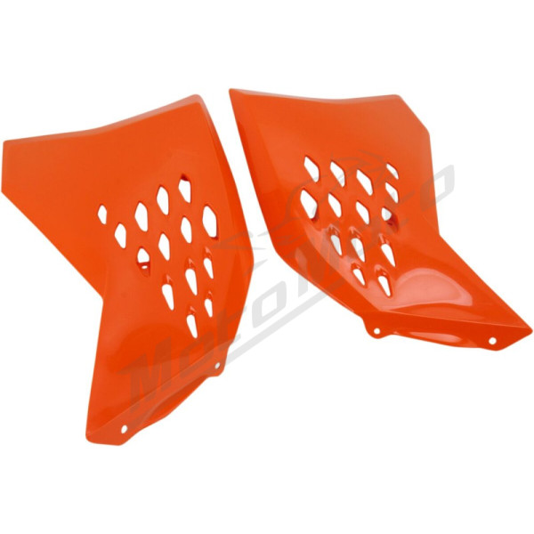 UFO Radiator Covers KTM EXC / EXC-E / EXC-F / SX / SX-F 125-530cc 07-11 Orange