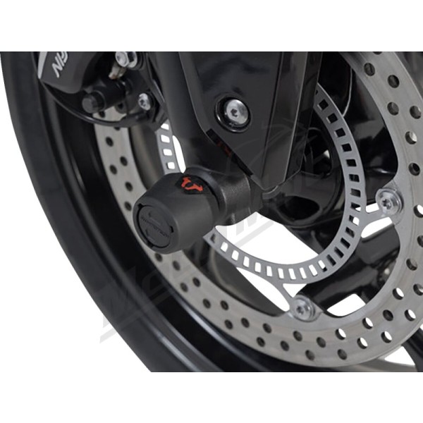 SW-MOTECH Priekinės ratų ašies dangteliai Triumph Daytona / Moto2 / Street Triple / Tiger / Trident 660-765 
