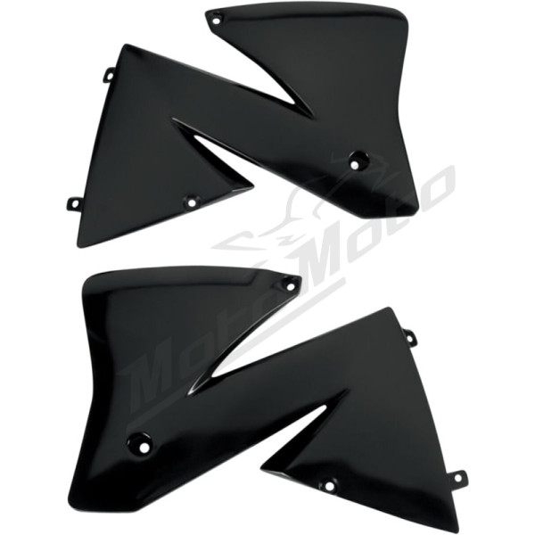 UFO Radiator Covers KTM EXC / EXC-G / SX 125-520cc 01-02 Black