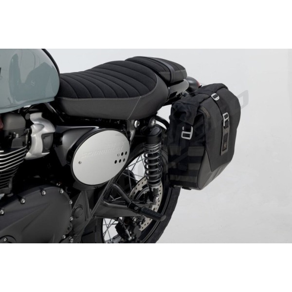 SW-MOTECH Legend Gear LC2 Side Bag System Brown Edition (Left) Triumph Street Cup / Street Scrambler / Street Twin 900 16-22
