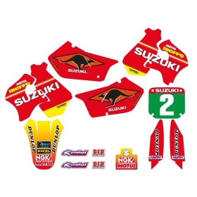 TECNOSEL Stickers Kit SUZUKI RM 125-250 1996-1998