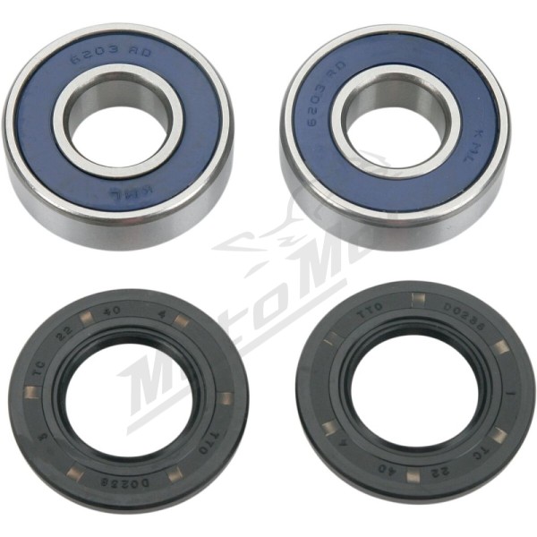 MOOSE OFFROAD Front Wheel Bearing Kit Kawasaki KX 125-500cc 85-93