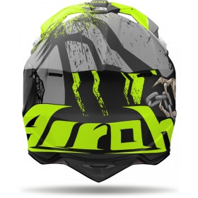 Airoh Wraaap Darkness Motocross Helmet