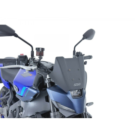 WRS Windscreen Sport Black Matt Yamaha MT-09 900cc 24-25