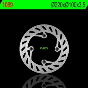 NG BRAKES 1089 Rear Round Fixed Brake Disc BETA RRT 50 06-10