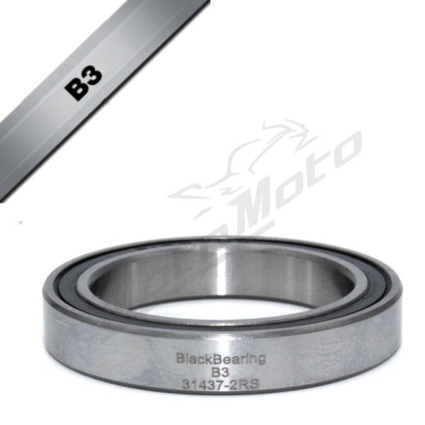 BLACK BEARING B3 Bearing 31x43x7 mm 31437-2RS