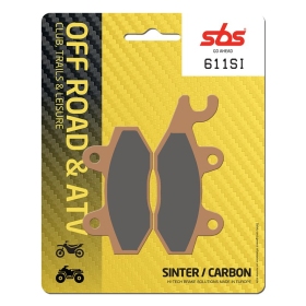Sbs stabdžių trinkelės 611SI Sintered Offroad CAN-AM / KAWASAKI / SUZUKI / YAMAHA