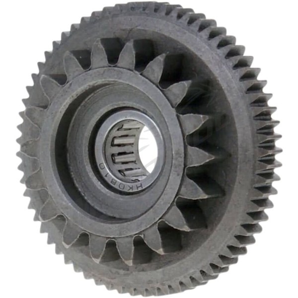 101 OCTANE Starter Drive Gear 18+65 teeth Adly / Aprilia / Beta / Benelli / Malaguti / Italjet / MBG / Yamaha 50 89-20