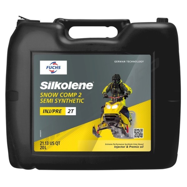 Engine Oil Silkolene Snow Comp 2 Semi-synthetic 2T 20L