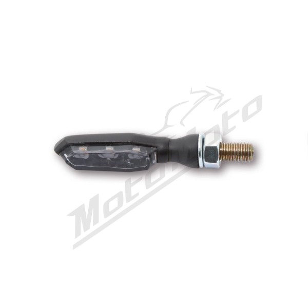 HIGHSIDER pro Sonic-X1 LED Indicator Black/Smoke E-Approved (Pair)