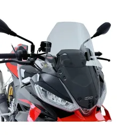 WRS Priekinis stiklas Touring Tamsintas Aprilia Tuono V4 1100 RR 2025