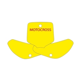 BLACKBIRD Plokštelės lipdukai Kawasaki KX65 2000-2021