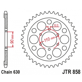 Rear sprocket JTR858