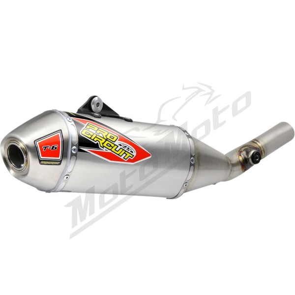 PRO CIRCUIT T-6 Silencer Stainless Steel/Aluminum Kawasaki KX 250 20-24