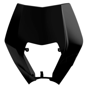 Priekinio žibinto apdaila juoda KTM XC-W 200-350cc 2008-2013