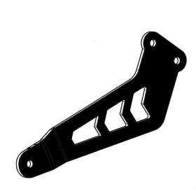 AKRAPOVIC Muffler Bracket Aluminum Yamaha MT-09 890 21-23