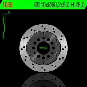 NG BRAKES 1055 plaukiojantis stabdžių diskas SUZUKI AN 250-400 03-06