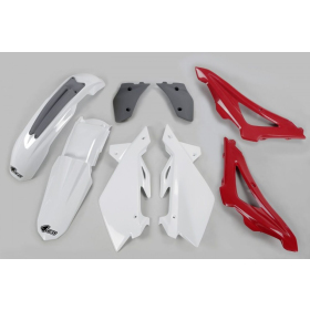 UFO White/Red Body Kit for Husqvarna CR / WR 125-250cc 06-08