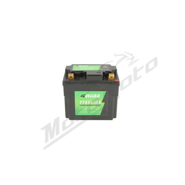 4RIDE Battery YTX5L-BS LI-ION 12V 2.97 Ah