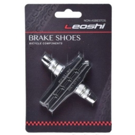 BICYCLE BRAKE PADS V-BRAKE LEOSHI 72mm 2PCS