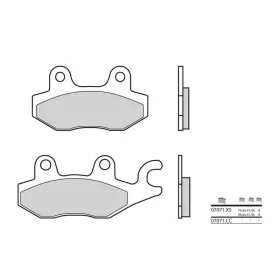 BREMBO Scooter Sintered stabdžių trinkelės priekinės SUZUKI AN / UH 125-400cc 2007-2023