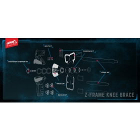 Leatt Z-Frame sagčių rinkinys (pora)